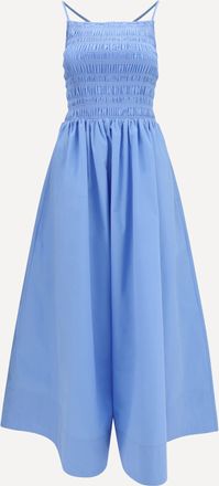 Ganni Abito lungo in popeline Woman 36