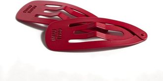 Miu Miu Logo-perforated Hair Clips