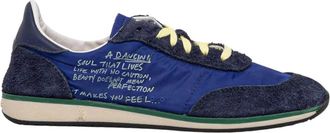 Patrizia Pepe Sneakers - Dames - Schoenen - Blauw - Maat: 38 EU Leer