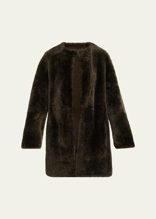 Vince Reversible Shearling Coat