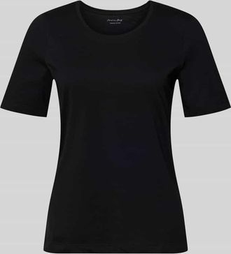 Christian Berg T-Shirt mit Rundhalsausschnitt in Black, Gr&ouml;&szlig;e XXL