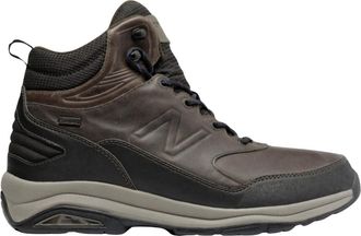 New Balance Mens High Cut Leather Boots In Brown