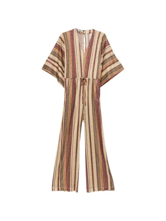 Siyu Striped Long Jumpsuit