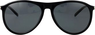 Saint Laurent unisex, Accessoires, Zwart, Maat: 56 MM