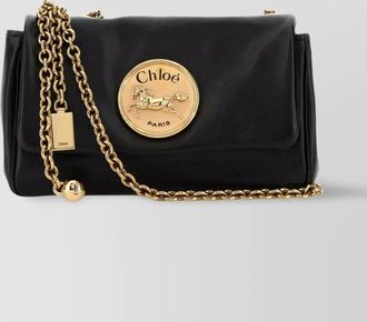 Chlo&eacute; chlo&eacute; heritage leather shoulder bag