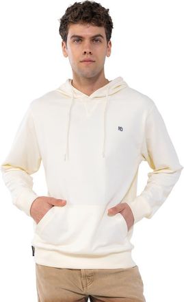 Members Only Pullover Hooded Sweatshirt in Off-White at Nordstrom, Size Xx-Large