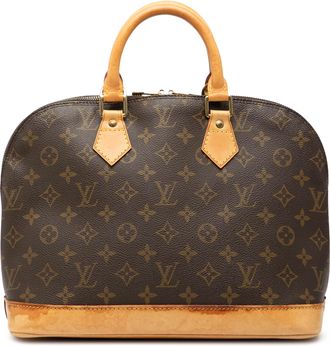 Louis Vuitton Pre-owned Womens Monogram Alma Pm - Brown Textile - One Size