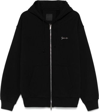 Givenchy Hubert hoodie met print - Zwart