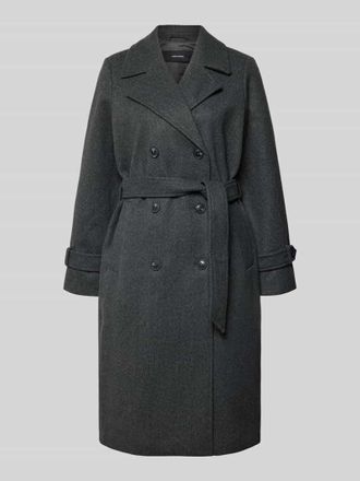 Vero Moda Regular Fit Trenchcoat mit Reverskragen Modell FORTUNEVEGA in Anthrazit Melange, Gr&ouml;&szlig;e M