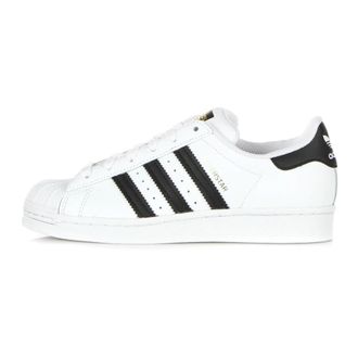 adidas Sneakers, female, White, 3 2/3 UK, Low-top Trainers with Iconic Stripes