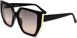 Guess Smoke Gradient Butterfly Ladies Sunglasses GF6178 01B 54