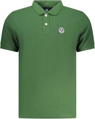 North Sails Cotton Polo - Heren - Polos - Groen - L - Katoen - Tops