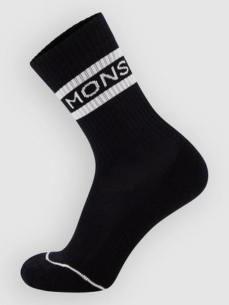 Mons Royale Signature Merino Crew Socks negro