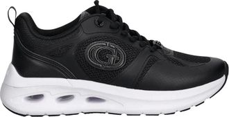 Guess Schoenen, Dames, Zwart, 37 EU, Leer, Sebass Sneakers