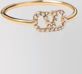Valentino Garavani crystal-embellished ring
