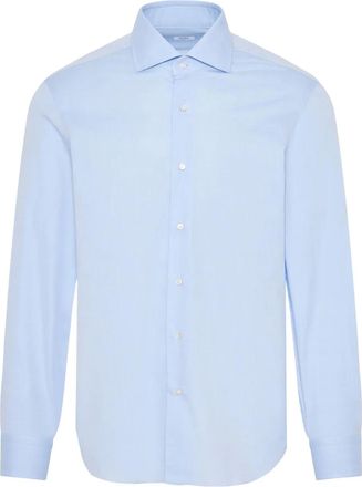 Barba Camicia in cotone - Blu