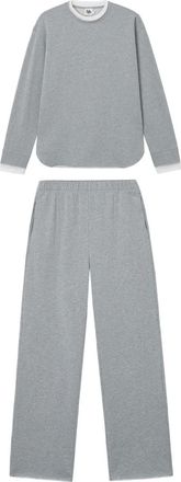 B+ab Trainingspak met franje afwerking - Grijs