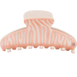 Alexandre de Paris Sauvage acetate hair clip in Pink at Nordstrom, Size Medium
