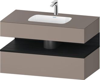 Duravit Duravit Qatego Lavabo Encastrado Con Base De Lavabo Consola