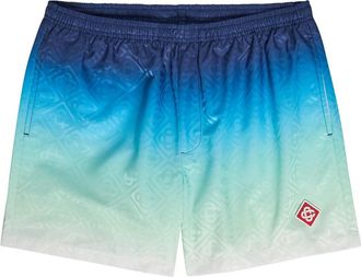 Casablanca Casablanca Degrad&eacute; Logo-print Shell Swim Shorts - Multi 02 - XL