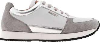 Bally Athyna Calf Suede Low-Top Sneakers, Brand Size 36 ( US Size 5.5 )