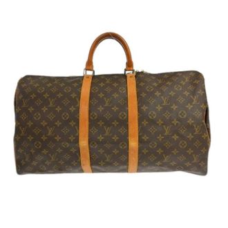 Louis Vuitton Pre-owned Weekend Bags, unisex, Brown, Size: ONE SIZE Pre-owned Keepall 55