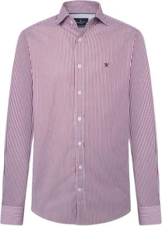 Hackett Camicia a righe Bengal - - Shirts - Uomo - Rosso - L