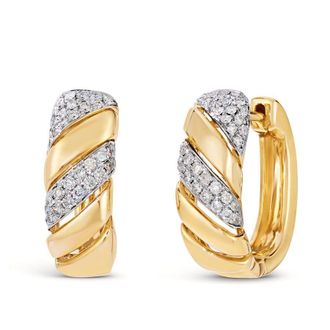 Le Vian Ladies Wrapped In Gold Earrings set in 14K Honey Gold