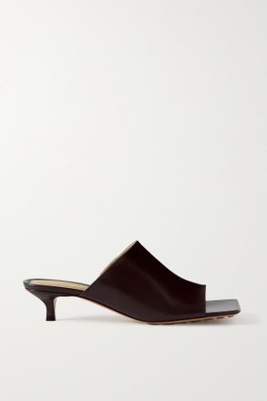 Bottega Veneta Mule In Pelle - Marrone