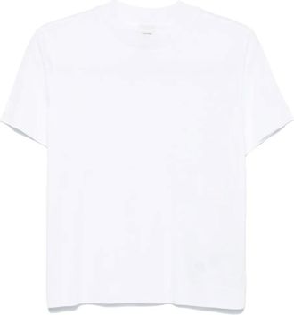 Calvin Klein mock-neck T-shirt - women - Lyocell/Cotton - L - White
