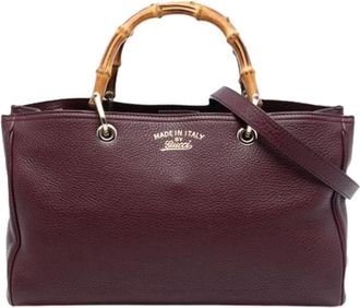 Gucci Pre-owned Handbags, female, Red, Size: ONE SIZE Pre-owned Vintage Handbag