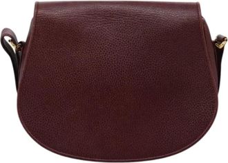 Cartier Tweedehands leren schoudertassen - Dames - Vintage Schoudertas - Rood - ONE Size - Leer - Vintage