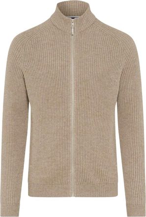 Brax Cardigan Style Jake - - Knitwear - Uomo - Beige - 4XL
