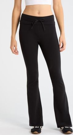 Zella Weekend French Terry Pants in Black at Nordstrom, Size X-Small