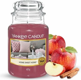 Yankee Candle Company Candela profumata in giara grande Dolce casa Durata Fino a 150 Ore Regali perfetti per la festa della mamma per le donne