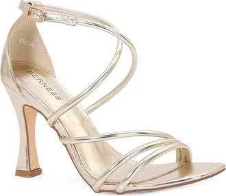 Berness Strappy Stiletto Sandal in Gold at Nordstrom Rack, Size 5.5