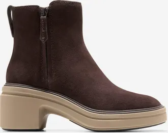 Cole Haan Womens &Oslash;riginal Grand Heel Zip Boots - Brown Size 10.5