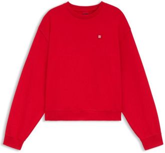 HUGO BOSS All-gender Cotton-terry sweatshirt with heart logo