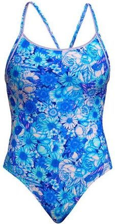Funkita Diamond Back One Piece Badeanzug f&uuml;r Damen | blau