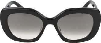 Celine Classic Sunglasses with Fabric Details - unisex - CELINE - Sunglasses - Black - 55 MM - Accessories