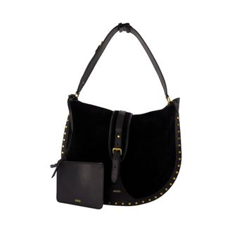 Isabel Marant Dames, Tassen, Zwart, Maat: ONE Size Leer