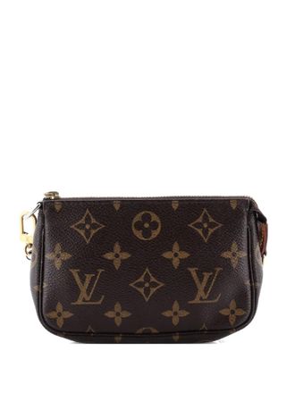 Louis Vuitton Pochette Accessoires Monogram Canvas Mini clutch bag - Marrone