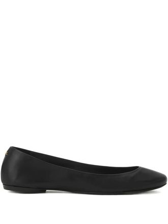 Lanvin leather ballet flats - women - Lambskin/Bos Taurus - 36.5 - Black