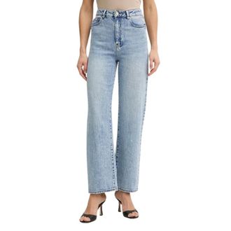 A|X Armani Exchange Straight Jeans, female, Blue, Size: W28 Straight Jeans