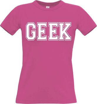 Edward Sinclair Fuchsia Womens Fitted XXL(16) t-Shirt Geek