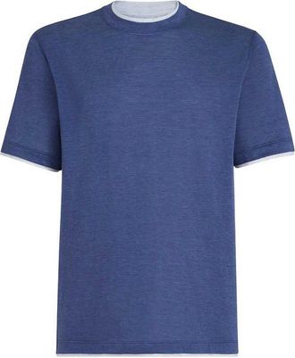 Brunello Cucinelli T-Shirt With Faux-Layering