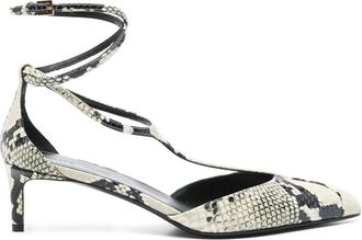 Khaite Mia Pump - Dames - Pumps - Groen - 40 EU - Leer - Schoenen