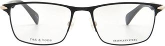 Rag & Bone Demo Rectangular Mens Eyeglasses RNB7046 0807 55