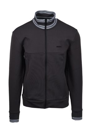 HUGO BOSS F Zone Track Top Dark Grey