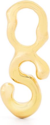 Maria Black Fluent letter S charm - women - Gold Plated Sterling Silver - One Size